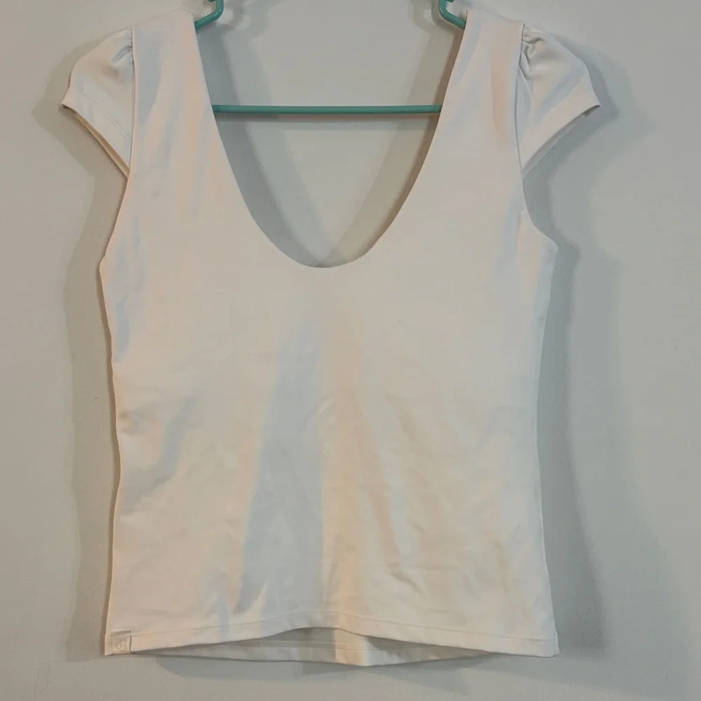 White Sweetheart Baby Tee - Picture 4 of 4